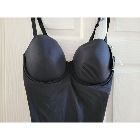 Wacoal Shaping Black adjustble bodybriefer bodysuit 40 DD New Shapewear Slimming - Picture 3 of 6